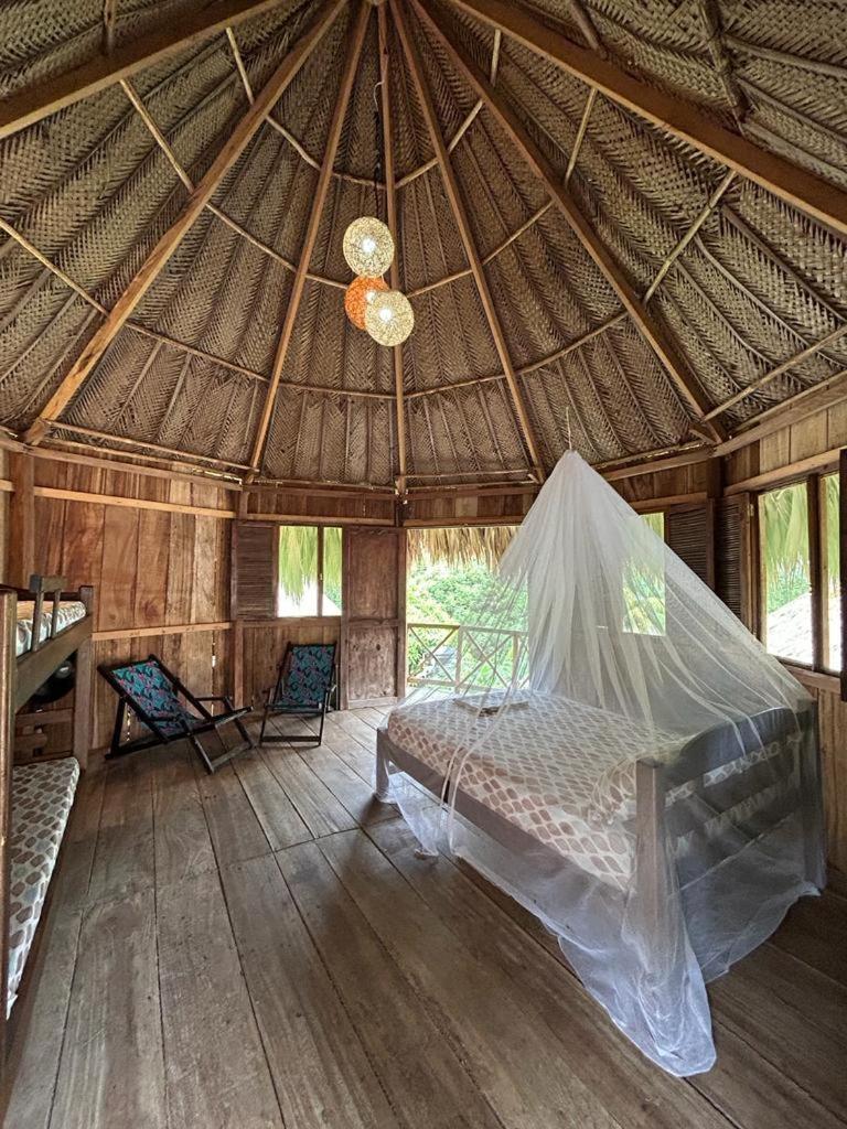Ecocabanas Diosa Jaguar Tayrona La Esmeralda  Exterior photo